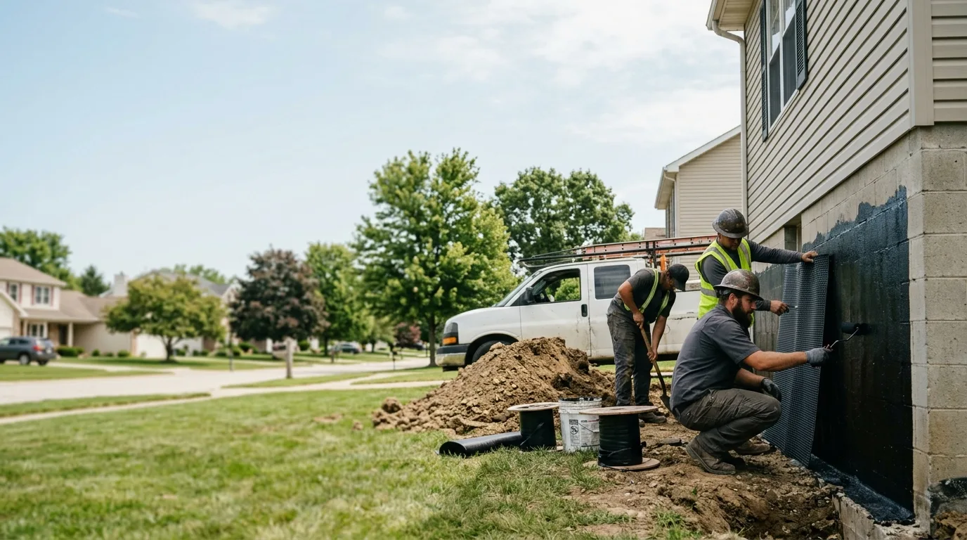 Basement Waterproofing in Franklin, IL near me